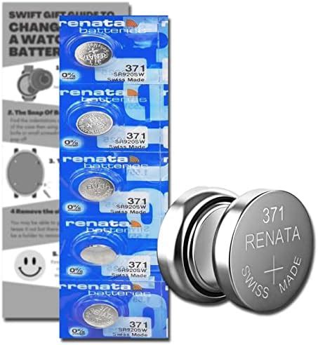 Sr Sw Watch Batteries X Renata Swiss Made Equivalent To