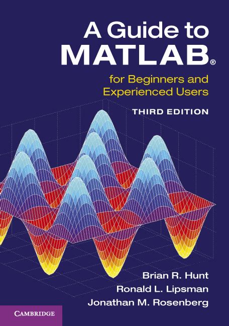 A Guide To Matlab Cover