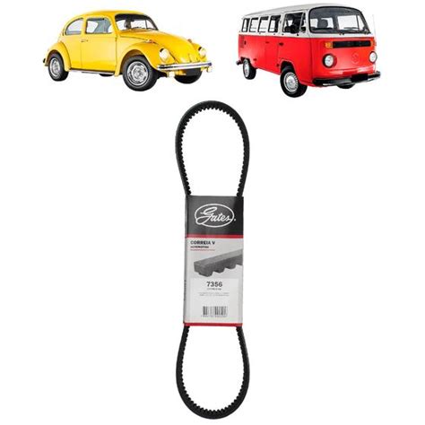 Correia Do Alternador Original Gates X Mm Volkswagen Fusca