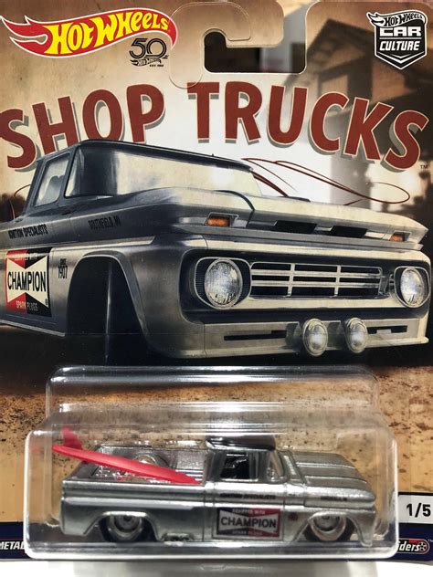 Hot Wheels Car Culture Shop Trucks Custom 62 Chevy Trucks Hobbies