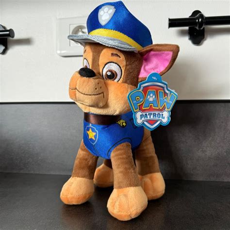 Chase Peluche Pat Patrouille Paw Patrol Nickelodeon Cm Pat