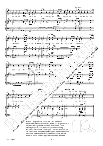 Veni Creator Spiritus By Cesar Auguste Franck Sa Sheet Music Sheet Music Plus