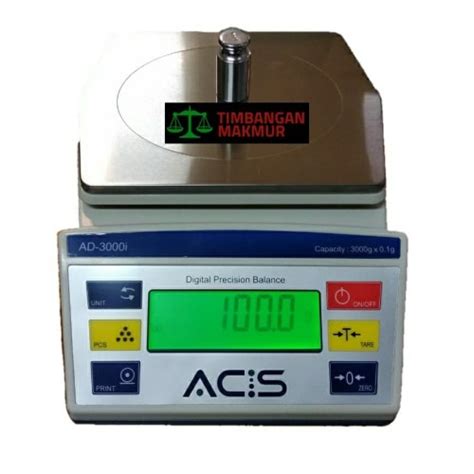 Jual Timbangan Digital ACIS AD - 3000i Kapasitas 3kg x 0.1g - Jakarta ...