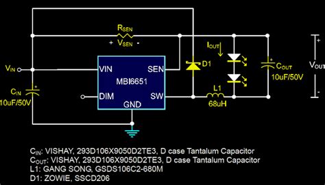 Constant Current Led Driver Circuit