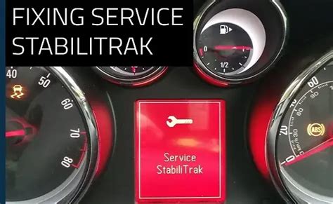 Service Stabilitrak Warning Message Meaning Causes How To Reset It