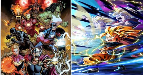 Dragon Ball Tournament Of Power Vs Avengers Infinity War Did The Artist Of Avengers Infinity