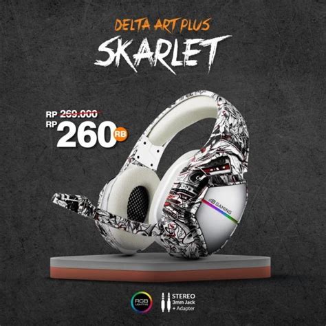 Jual Digital Alliance Headset Gaming Delta Art Plus Skarlet Taniarisa4