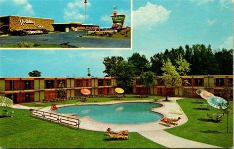 Vtg S Holiday Inn Hotel Swimming Pool Des Moines Iowa Ia Chrome