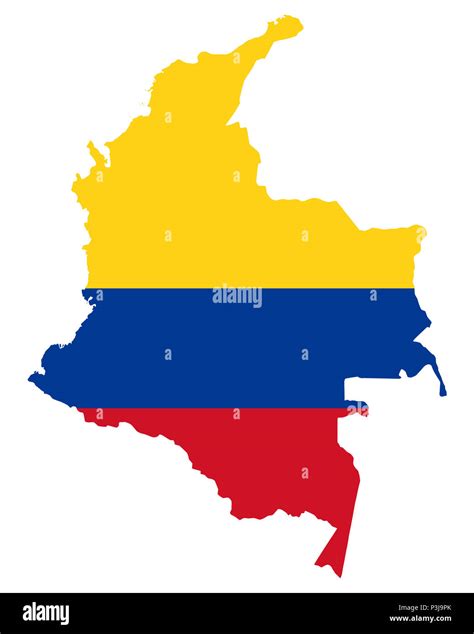 Colombian Flag Colours Cut Out Stock Images And Pictures Alamy