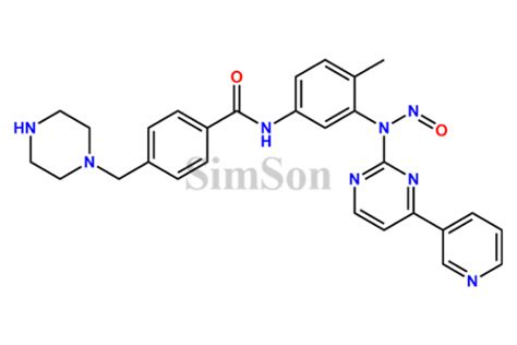 N Desmethyl N Nitroso Imatinib Impurity Cas No Na Simson Pharma