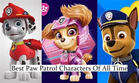 Paw Patrol Characters Names And Pictures Big Discounts | www ...