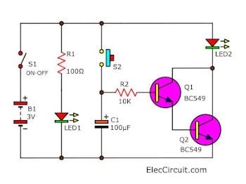 12v Time Delay Relay Circuit Diagram