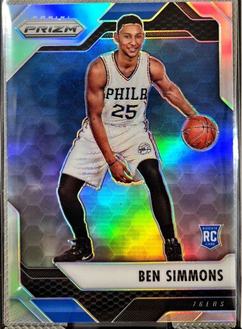 Letao Panini Prizm Ben Simmons Rc Silver