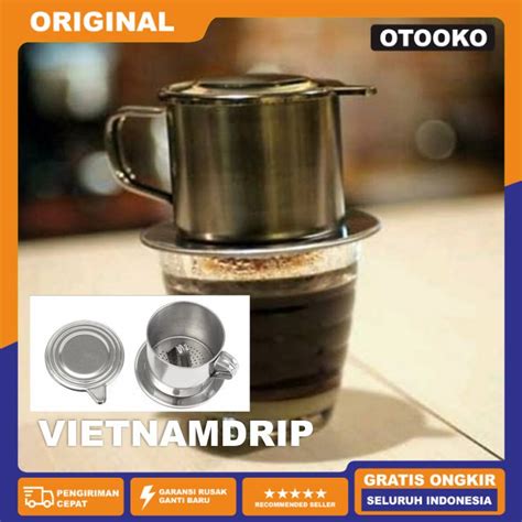 Jual Alat Kopishop Gelas Filter Saringan Kopi Vietnam Drip Kopi Susu