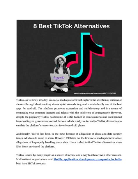 8 Best Tiktok Alternativespdf