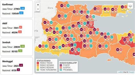 Update Virus Corona Di Surabaya Dan Jatim 16 Agustus 2020 Sembuh Naik