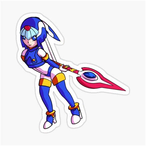 "mega man zero leviathan" Sticker for Sale by barryprince | Redbubble