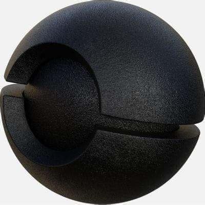 Black Painted Metal - 3D Texture by chamsb11