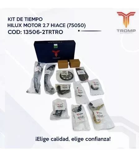 Kit Cadena De Tiempo Toyota Hilux Meru Hiace 2 7 Lt MercadoLibre