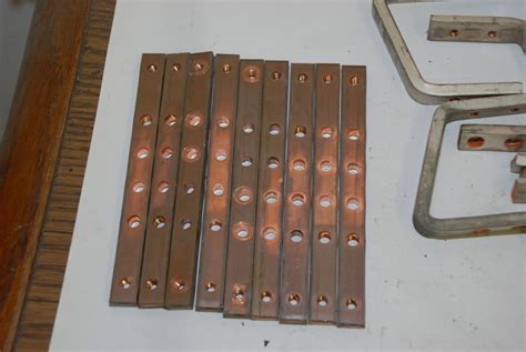 Dsc0142 Of Big Lot Of Copper Bars For Electrical Panel 72 Pcs 12