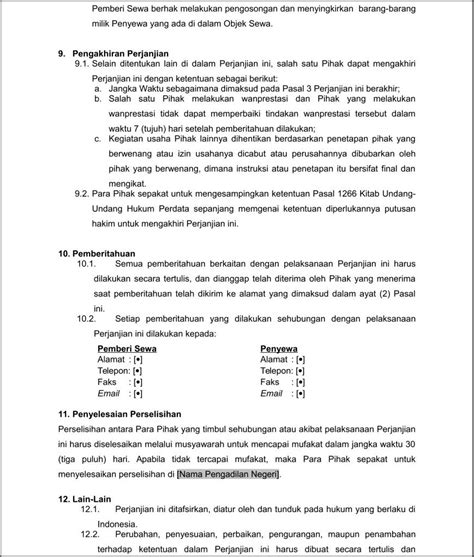 Contoh Surat Kontrak Perjanjian Materai - Surat Perjanjian : Desain Contoh Surat #dOpYja9yY2