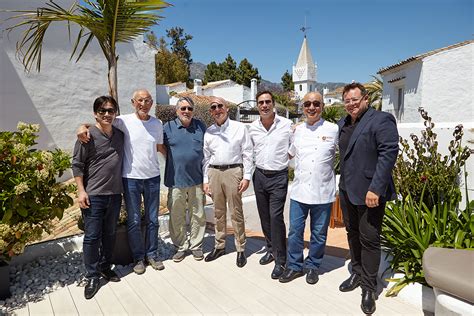 The long-awaited Nobu Hotel Marbella official opening by Robert De Niro and the Chef Nobu ...