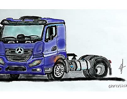 Mercedes Actros Benz Projects Photos Videos Logos Illustrations