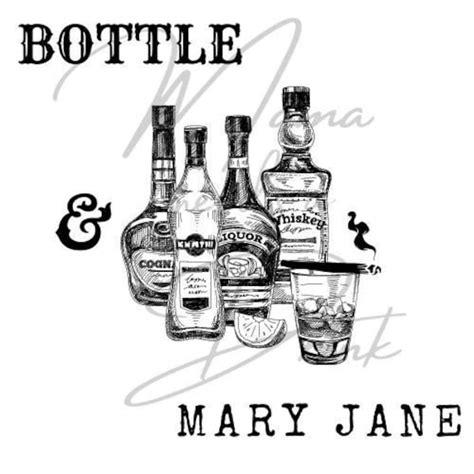 Bottles Mary Jane Etsy