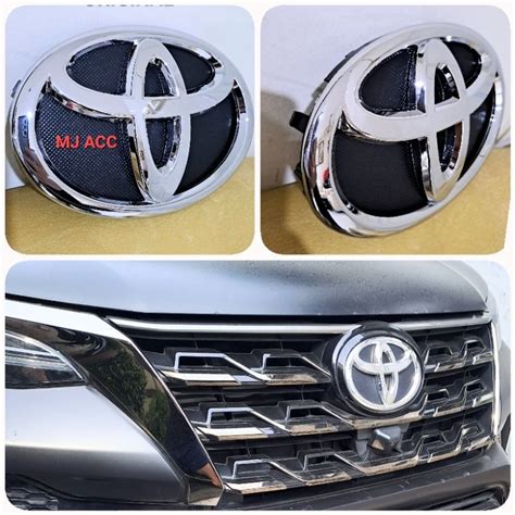 Jual LOGO GRILL ALL NEW FORTUNER 2016 22 ORI Shopee Indonesia