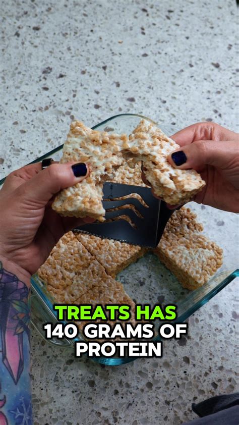 High Protein Rice Krispy Treats No Protein Powder R Crumblingcauliflower