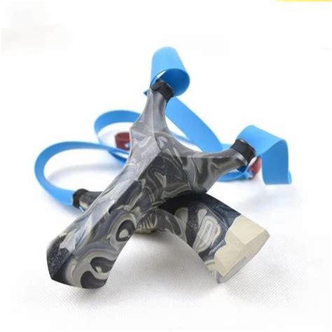 High Quality Slingshot Abs Plastic Catapult With Flat Rubber Band