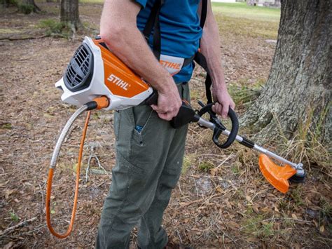 Stihl Fsa R Battery String Trimmer Review Ptr