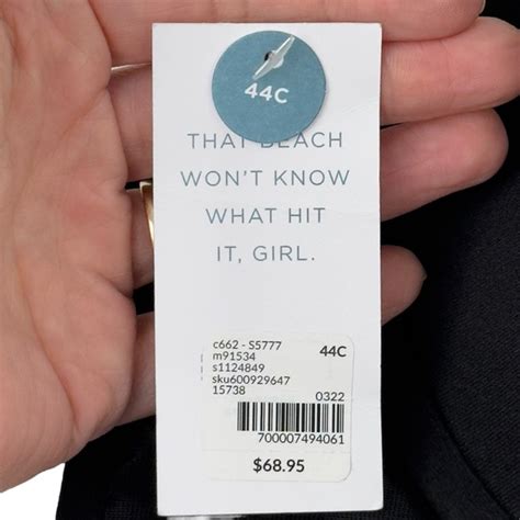 Cacique Swim Nwt Cacique Swim Underwire Balconette Macrame Swim Bikini Top Black Size 44c