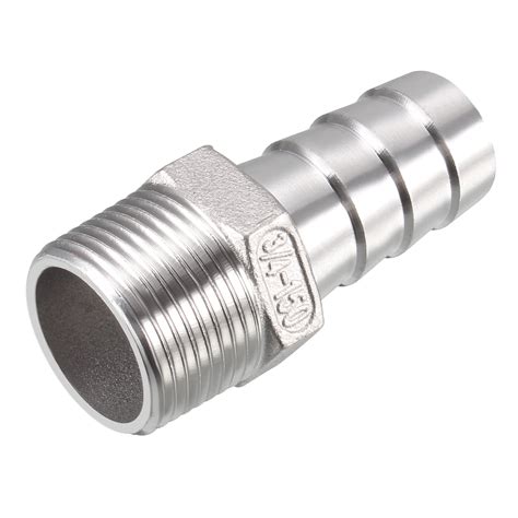 Stainless Steel Barb Hose Fitting Connector Mm Barbed X G Male