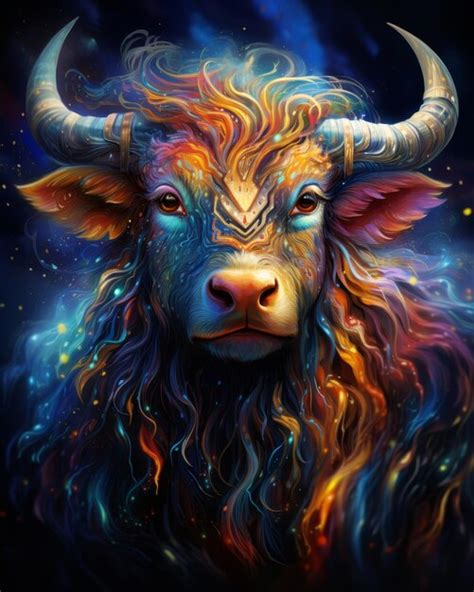 Premium Photo Taurus Zodiac Sign Illustration For Astrology Horoscope