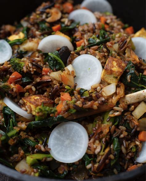 Vegan Kimchi Fried Rice - The Korean Vegan