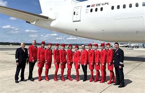 Welcome On Board Aua Dreamliner Hat Kommerziellen Erstflug Mit