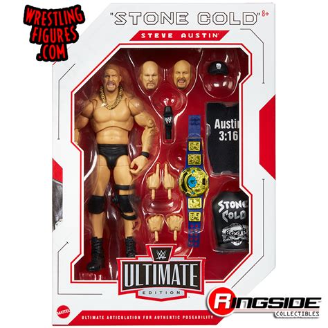 WWE Ultimate Edition Stone Cold Steve Austin Action Figure 6 In With