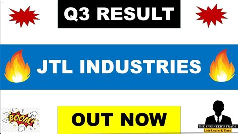 JTL Industries Q3 Results 2024 JTL Industries Share Latest News JTL