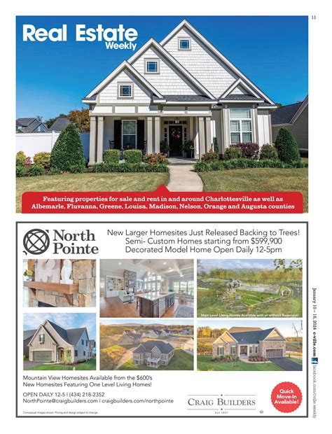Real Estate Weekly | 1.10.2024 by C-VILLE Weekly - Issuu
