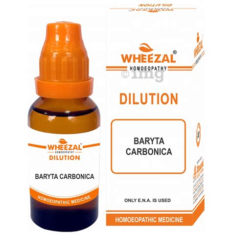 Wheezal Baryata Carbonica Dilution 30 Buy Bottle Of 30 0 Ml Dilution