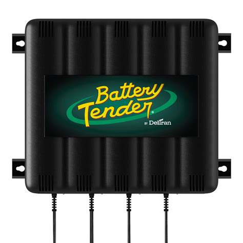 Battery Tender 4 Bank Multibank Charger - 5 AMP (1.25 AMPs Per Bank) - Smart 12V Multi Battery ...