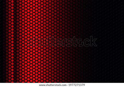 Abstract Red Gradient Background Design Hexagonal Stock Illustration ...