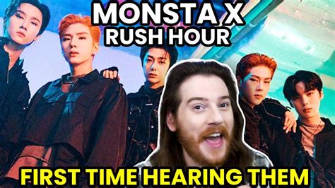 First Time Hearing MONSTA X Rush Hour MV Lyrics Reaction YouTube