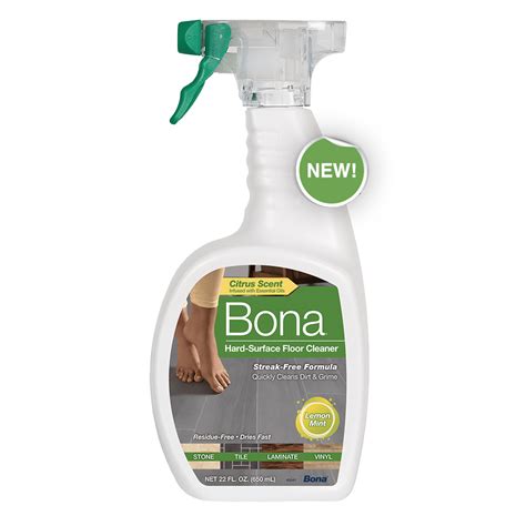 Bona® Hard-Surface Floor Cleaner with Lemon Mint | Bona CA