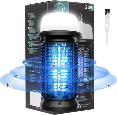 Amazon Bug Zapper Outdoor Indoor Electronic Mosquito Zapper With