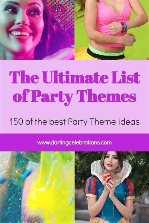 Discover 150 Unique Party Themes