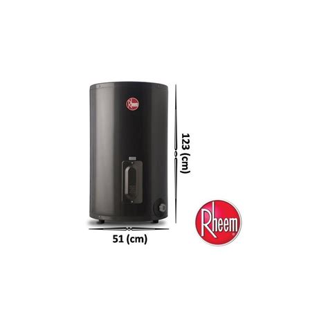 Rheem Termotanque Electrico Lts Tep De Pie Gris Alta Eficiencia