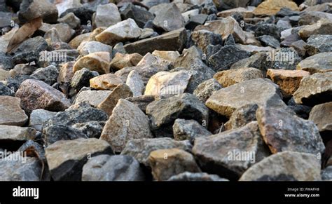 broken Rock and stone for background texture Stock Photo - Alamy