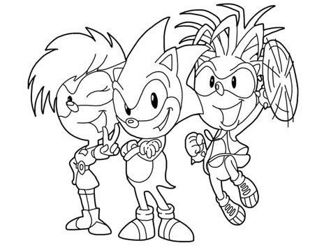 Werehog Sonic Coloring Page - Free Printable Coloring Pages for Kids